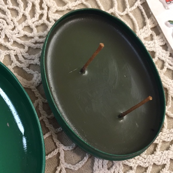 Vintage Christmas Puffy Stickers And Candle Tin NOS 1980s - Picture 9 of 17